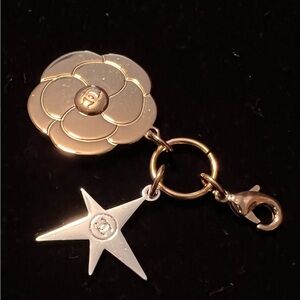 Chanel Gold & Silver 2025 Holiday Charm Set Camellia and Comet Limited Edition
